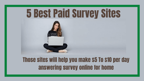 Best Paid Survey Sites For Make Money Completing Surveys Online