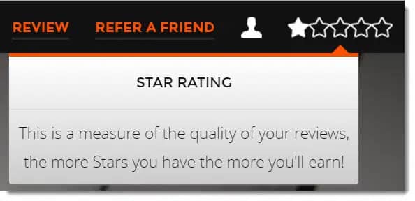 Slicethepie member star rate