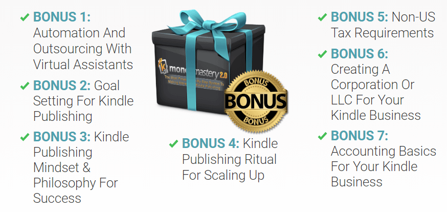 Kindle Money Mastery Bonuses